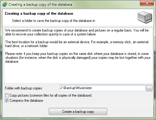 New database backup engine